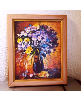 Flower Vase  ( Without  Frame ) : (14" X 20")